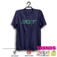 Kaos Distro ACER logo ( Laptop Notebook ) warna Biru Dongker wfcloth