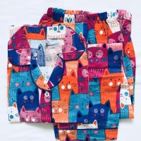 Baju tidur piyama dewasa hello kitty celana panjang 245