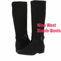 Sepatu Boots Kulit Asli Nine West