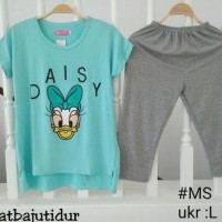 (Paling Laris) Baju Tidur Wanita/Piyama Wanita/Sleepwear/Kaos Spandek
