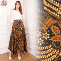 novela rok lilit payung batik long skirt