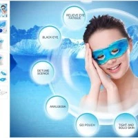 Penutup Mata Tidur / Kacamata Tidur / Gel Sleeping Eye Mask New Cover