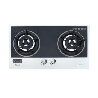 Built-in Gas Hob Kompor Gas Tanam 2 Tungku Rinnai RB-2GH-C (MB)