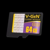 Micro SD 64GB Class 10 V-GeN Turbo Series Memory Card Vgen