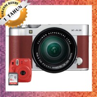 Kamera Mirrorless Fujifilm X-A3 / Fuji XA3 With XC 16-50mm Brown