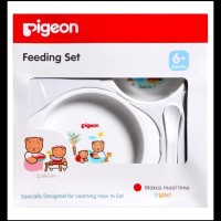 Jual Limited Pigeon Feeding Set Mini Baby Bpa Free | Peralatan Makan Bayi Murah