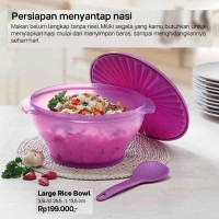 Tupperware Large Rice Bowl Wadah Tempat Nasi Besar