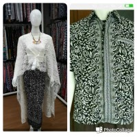 setelan couple kebaya cape long terkini