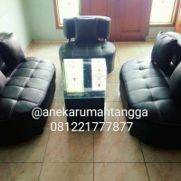 Jual sofa SUDUT hitam putih minimalis PROMO KALEB OSCAR TERLARIS Murah