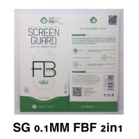 SCREEN GUARD 0.1mm FULL BODY FILM OPPO A38 2IN1