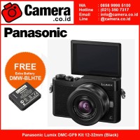 Panasonic Lumix DC-GF9 Kit 12-32mm - Black / Kamera Mirrorless