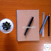Notebook Spiral Dot Grid A5 | Buku catatan
