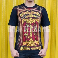 kaos distro etnik asli lukis khas cirebon mbah kuwu cerbon