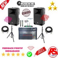 PAKET SOUND SPEAKER AKTIF MACKIE 15 INCH PLUS MIXER 12 SEP11AA