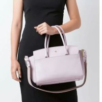 Tas wanita merk aigner bella tote plum