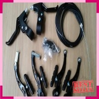 Spare Part & Aksesoris Sepeda - REM V-BRAKE SET SEPEDA BMX / MTB /