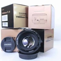 lensa fix yongnuo YN50mm f1.8 for canon camera kamera termurah