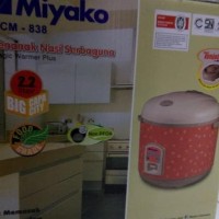 TERLARIS! MIYAKO MCM-838 MAGIC COM RICE COOKER 2.2L MURAH