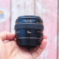 Lensa Fix Canon EF 50mm F1.4 Ultrasonic Tajam