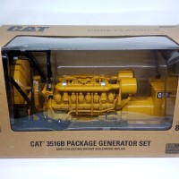 Diecast Generator Set Cat 3516 Miniatur alat berat GENSET