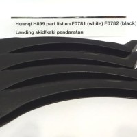 spare part landing skid drone Huanqi H899|kaki pendaratan H899 hitam