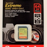SD Card SanDisk 64GB EXTREME U3 90MB/s Class 10 Memory Kamera 64 GB