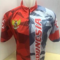 Berkualitas baju jersey balap sepeda indonesia pendek