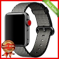Tali Jam Tangan Nylon Apple Watch Series 1/2/3 - 42mm - Black White