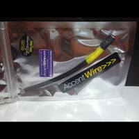 accent wire performace accent wire black kabel setan hitam