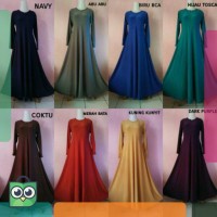 PROMO MAXI GAMIS JERSEY SUPER POLOS BUSUI GROSIR TANAH ABANG