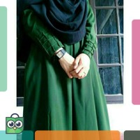 Gamis Siera wollycrepe opnaisel kotak