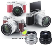 Fujifilm XA3 Lens Kit 16-50mm PWP Lensa 35mm F2