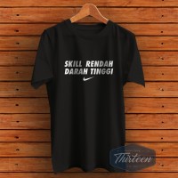 Kaos Bola Futsal Unik Skill Rendah Darah Tinggi Kualitas Distro