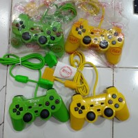 Stik PS2 Lampu Kabel Ori Serat Warna Warni