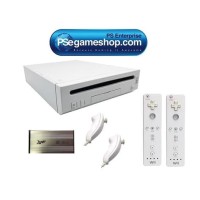 Jual Nintendo Wii White Console (Remote 2 + Hdd 60 Gb (90 game) Murah