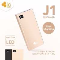 JUAL Powerbank Ilo J1 12000 Mah