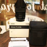 LENSA SIGMA ART 35MM F/1.4 DG FOR NIKON MULUS - 7384