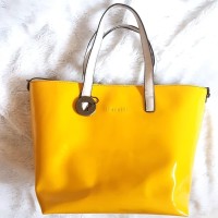 tas wanita tote bag merk Rotelli original kuning