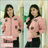 Promo Jaket Jacket Female Wanita Bomber Dropdead