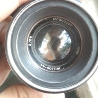 Lensa Anamorphic Helios 44-2 58mm f/2 (free) mount M42 to Sony