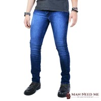 Celana Jeans Pria SLIM FIT DENIM STRETCH - Navy Misty