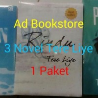 SPECIAL Novel Tere Liye Hujan Rindu dan Pulang 1Paket 3buku AdBooksto