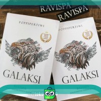 Novel GALAKSI (Poppi Pertiwi) Edisi TTD penulis dan bonus sticker