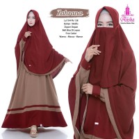 Baju gamis cadar zahrana ori aiisha busui