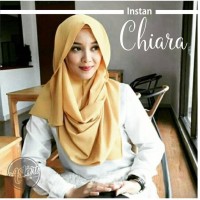Jual MUSLIMAH FASHION HIJAB JILBAB PASHMINA INSTAN TALI / PASHTAN CHIARA Murah