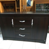 Kitchen Set Bawah (KSB) / Buffet TV / Rak TV / Rak Hias 3 Pintu