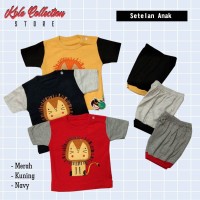Setelan Baju Bayi Laki Laki Fashion Baby Cowok Lucu Pakaian Anak