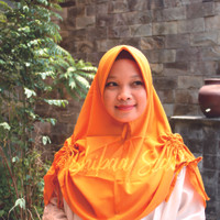 Khimar Serut fatharani - Jilbab Pashmina Syar'i Khimar Murah Kerudung