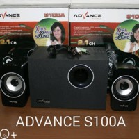 SPEAKER ADVANCE S100A / AUDIO SPEAKER S100 ORIGINAL SUPER BASS