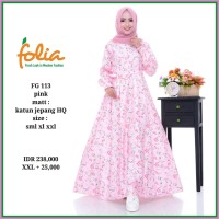 Gamis folia terbaru fg113